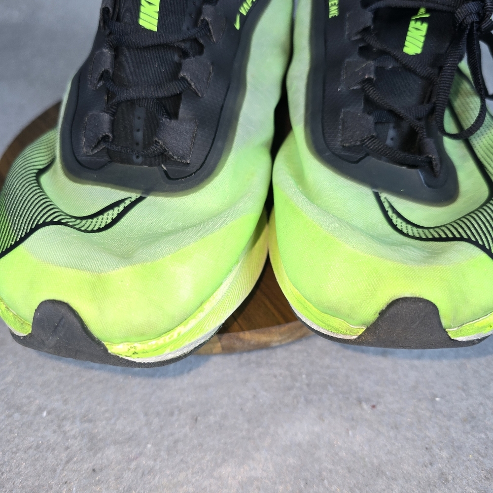 Nike Zoom Fly 3 Electric Green Mens Size 10 - Picture 9 of 11
